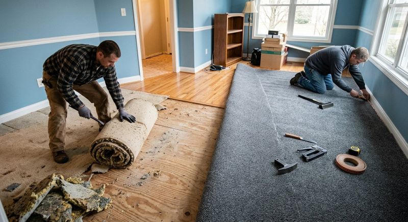 Basement Carpet Replacement in Somerset County, NJ
