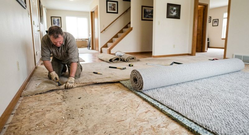 Plush Carpet Installation in Somerset County, NJ