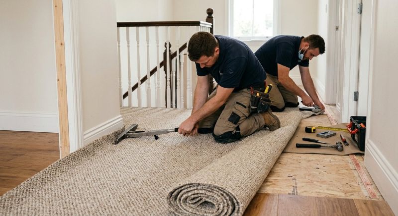 Textured Carpet Installation in Somerset County, NJ